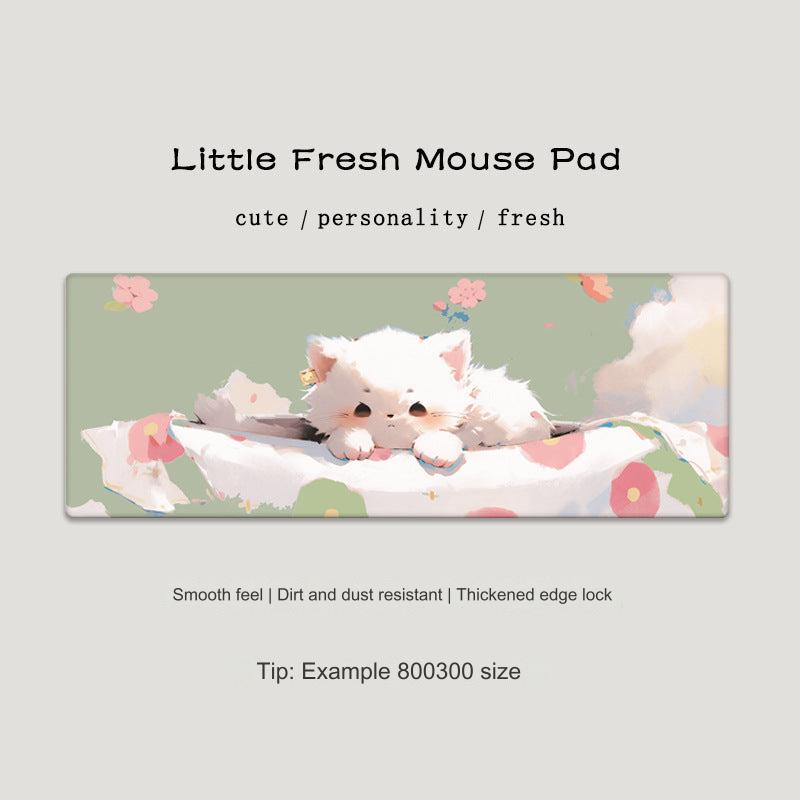 Durable non-slip desk mat for gaming