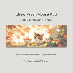 CuteCat branding on mouse pad