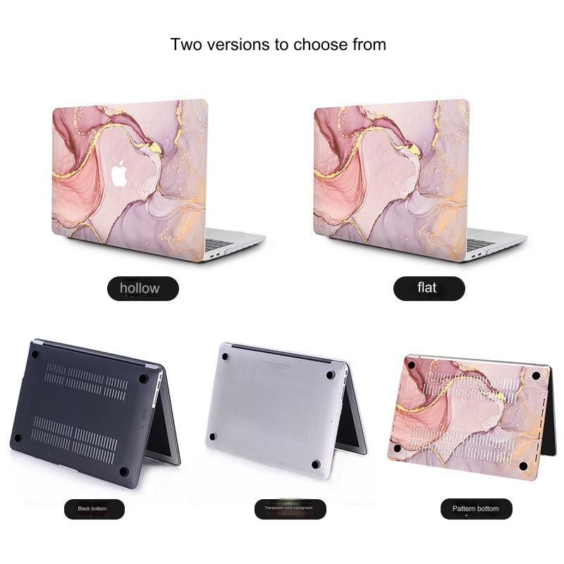 Elegant marble design on MacBook case image 2