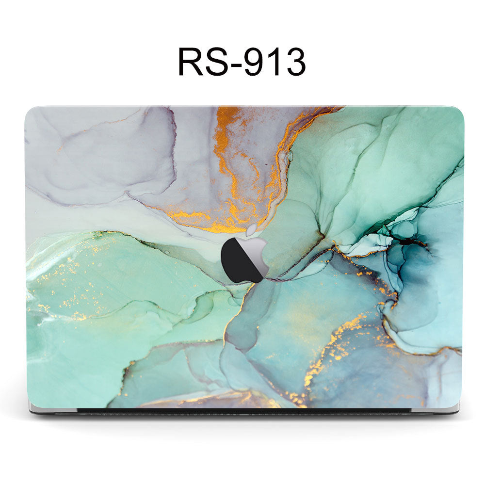 Stylish marble hard shell case for MacBook Air & Pro image 1