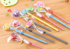 Creative Cartoon Eraser Head Pencil Set Image 7