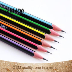 HB pencil with eraser tip close up