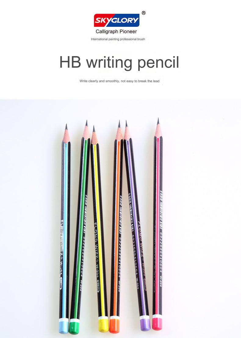 writing with premium HB pencils