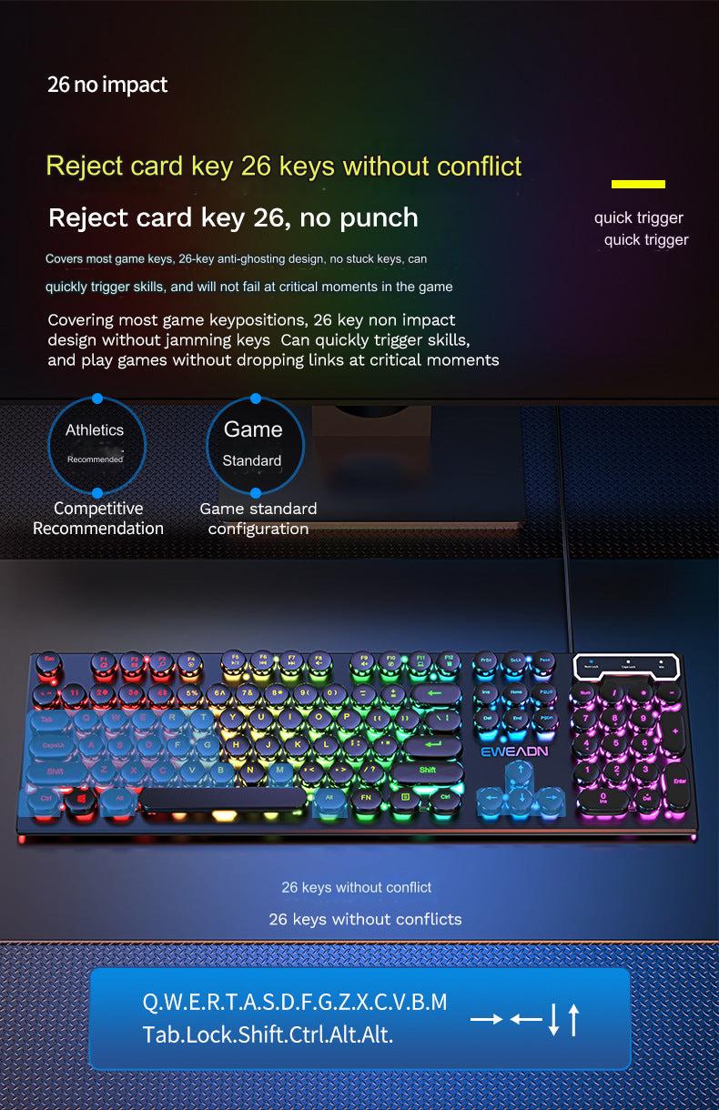 complete set of EWEADN gaming keyboard and mouse