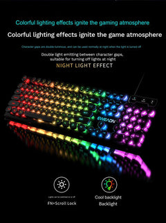 RGB gaming mouse included in EWEADN GX330 set