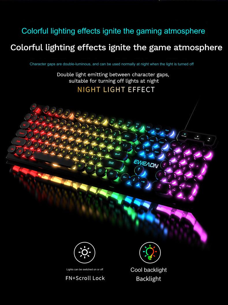 RGB gaming mouse included in EWEADN GX330 set
