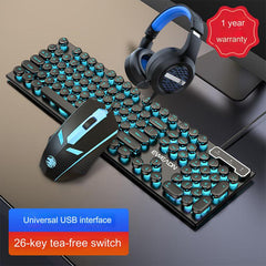 EWEADN GX330 gaming setup in Black Rainbow colour
