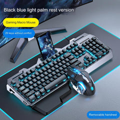 EWEADN GX80 RGB Gaming Keyboard on desk
