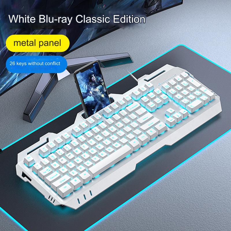 Gaming keyboard and mouse wire connections
