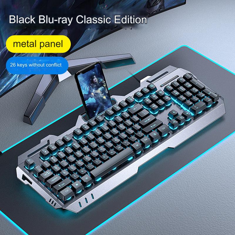 EWEADN keyboard RGB lights glowing