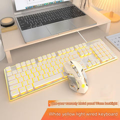 EWEADN GX710 mouse alongside keyboard image 8