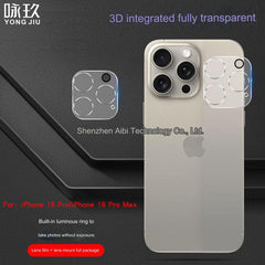 Premium 3D Full Coverage Tempered Glass Lens Protector Image 6