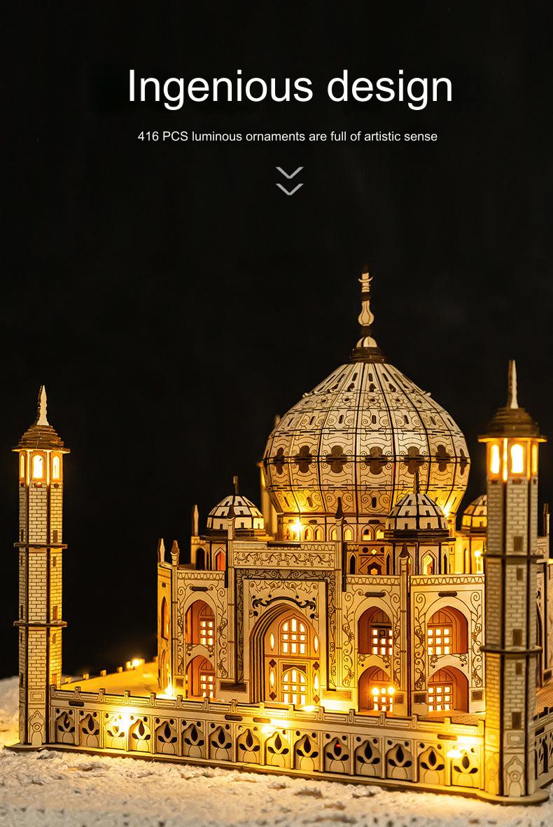 Colorful packaging of Taj Mahal Model Kit - Image 5