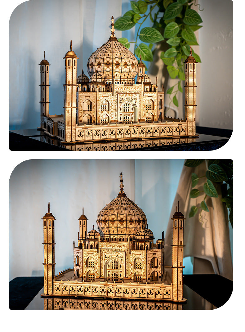 Intricate details of Taj Mahal Model Kit - Image 3