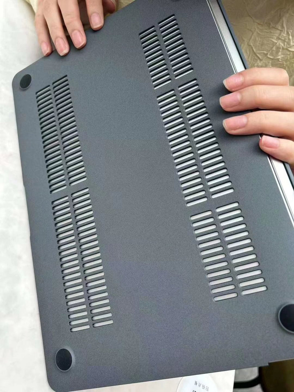 Army Green MacBook case showcasing durability