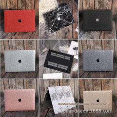 Black MacBook Protective Case with High-End Luxe Feel