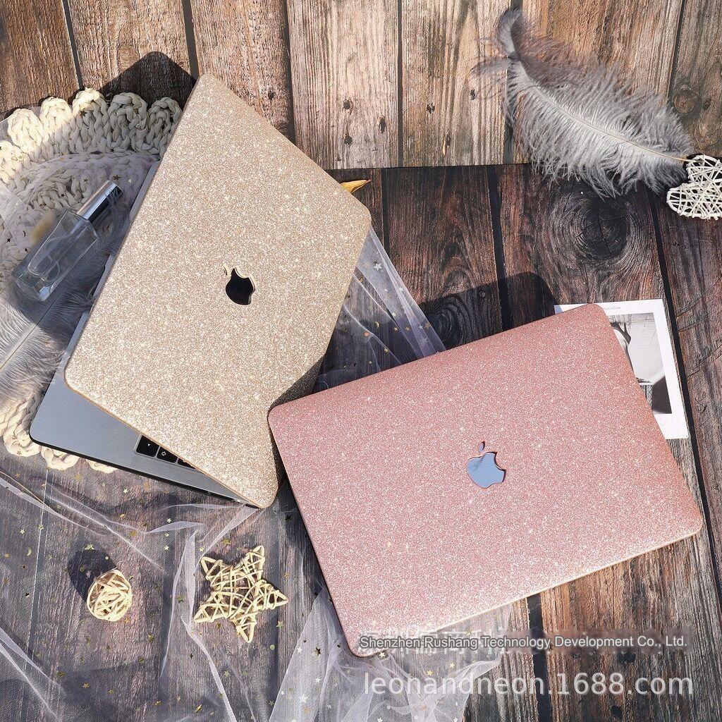 Elegant Glitter Silver Case for MacBook Air
