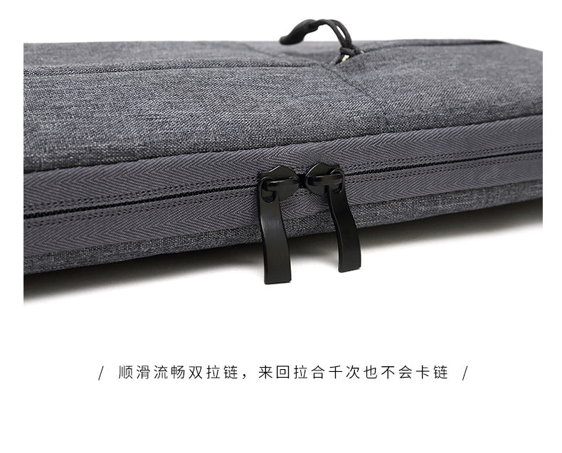 Premium Waterproof Laptop Sleeve for 13" MacBook & 15" Huawei - Multi-Compartment Organizer
