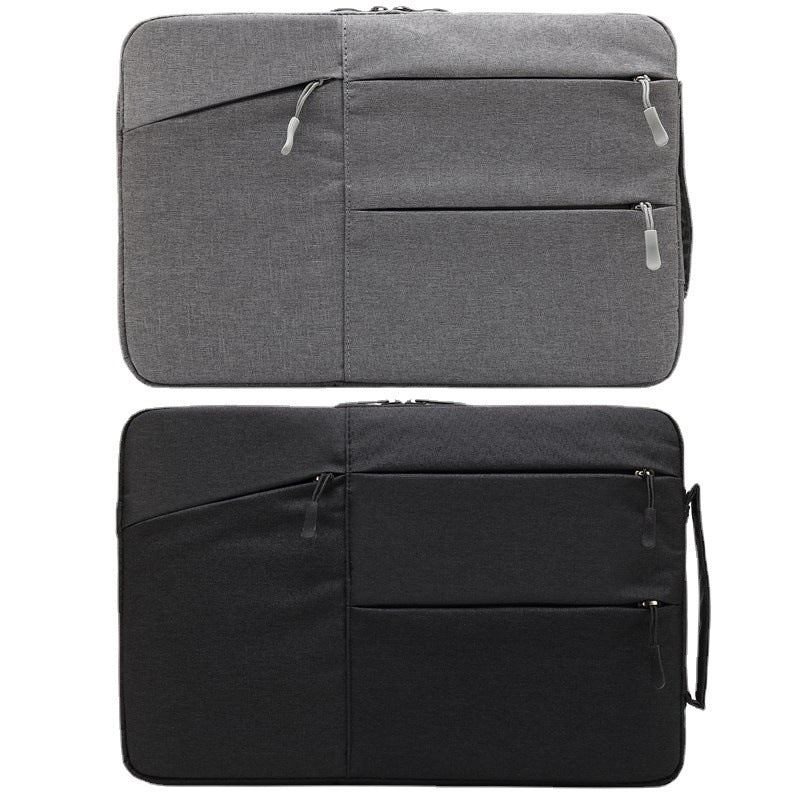 Premium Waterproof Laptop Sleeve for 13" MacBook & 15" Huawei - Multi-Compartment Organizer
