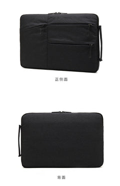 Premium Waterproof Laptop Sleeve for 13" MacBook & 15" Huawei - Multi-Compartment Organizer