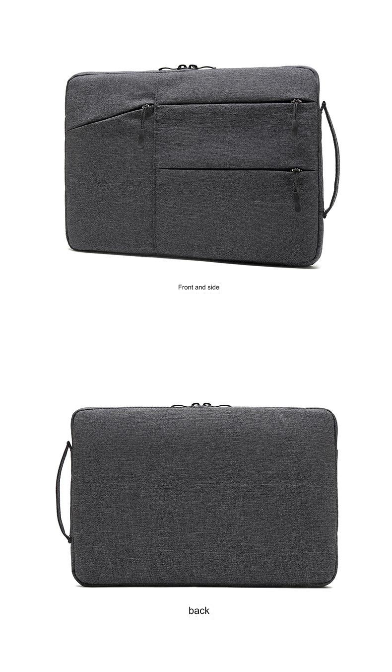 Premium Waterproof Laptop Sleeve for 13" MacBook & 15" Huawei - Multi-Compartment Organizer