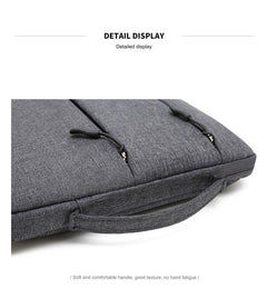 Premium Waterproof Laptop Sleeve for 13" MacBook & 15" Huawei - Multi-Compartment Organizer