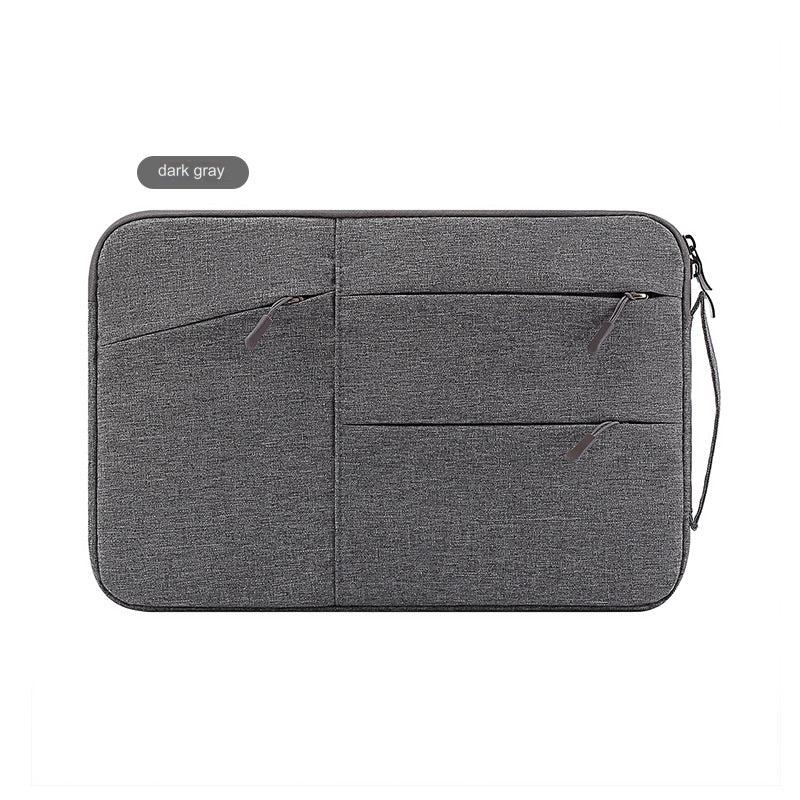 Premium Waterproof Laptop Sleeve for 13" MacBook & 15" Huawei - Multi-Compartment Organizer