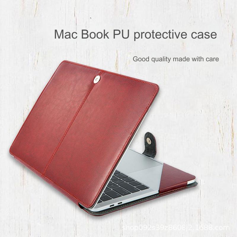 PU leather case for MacBook in elegant style