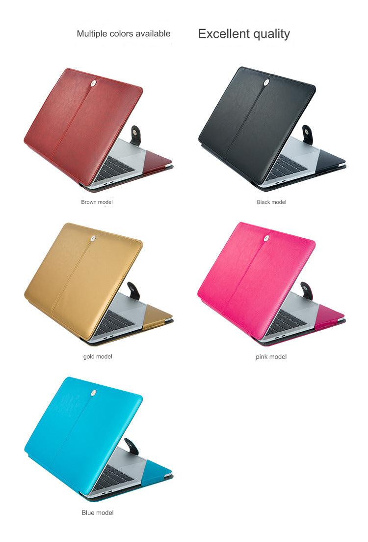 PU leather case for MacBook in elegant style