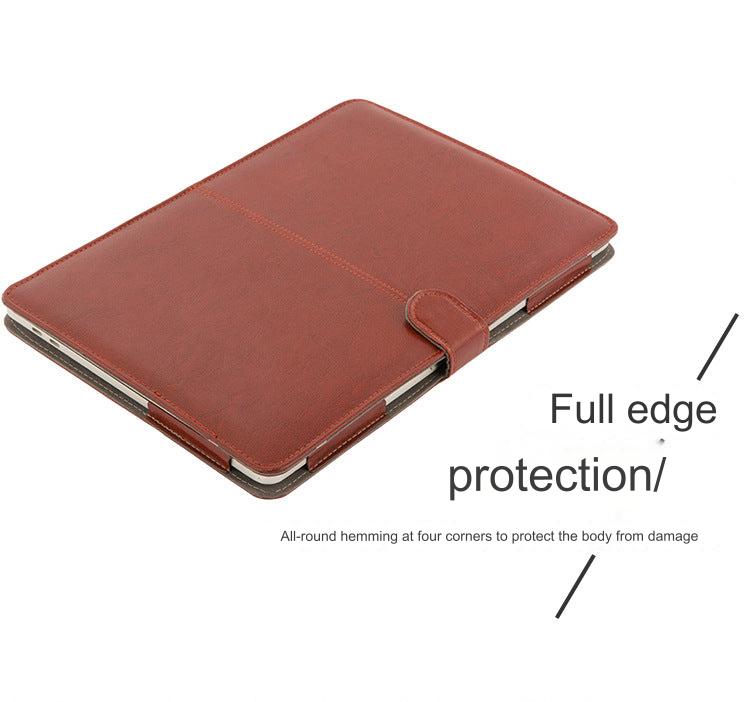 PU leather sleeve with MacBook compatibility