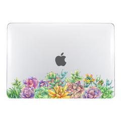 Translucent MacBook Air case showcasing design
