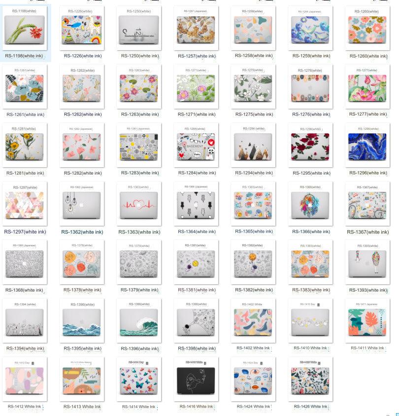 Durable plastic MacBook case with transparent finish