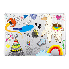 Translucent MacBook Air case showcasing design