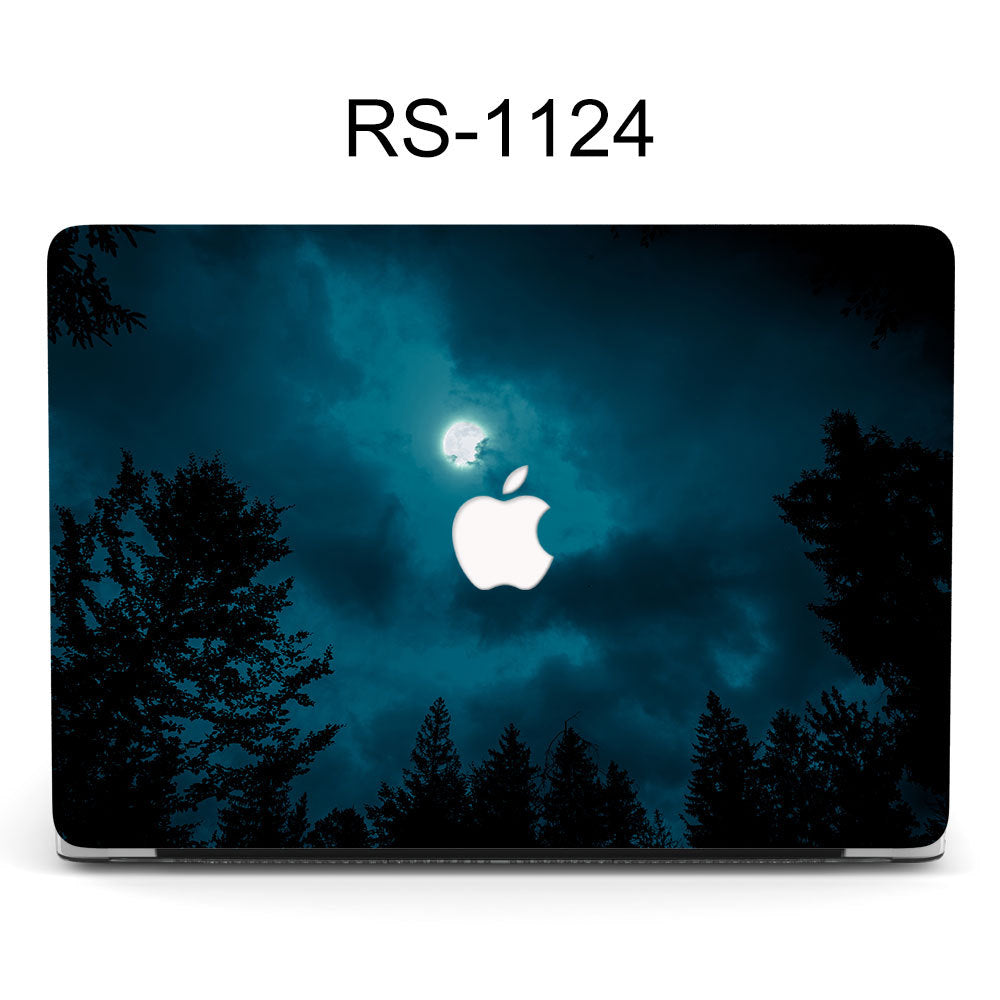 Vibrant MacBook case design with artwork 1