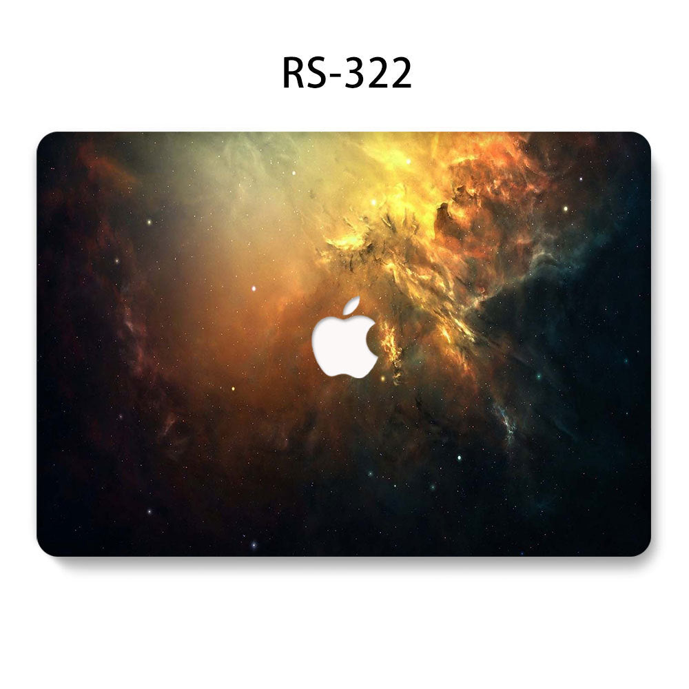 Vibrant MacBook case design with artwork 1