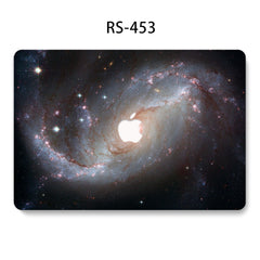 Stylish MacBook case design with vibrant pattern 2