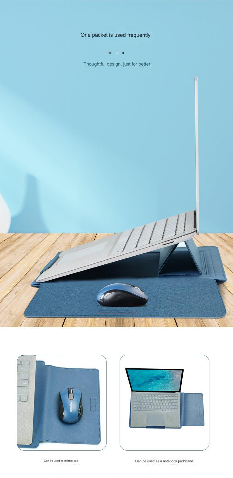 Premium waterproof laptop sleeve in blue