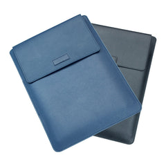 Ergonomic laptop sleeve stand for comfort