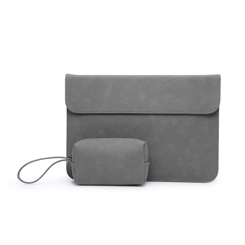 Elegant laptop sleeve in Grey