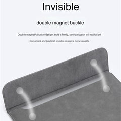 Padded interior of laptop sleeve for shock protection