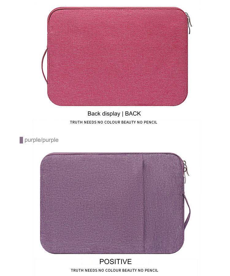 shocked laptop sleeve displayed flat