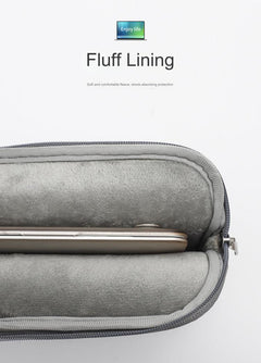 light blue laptop sleeve with handle