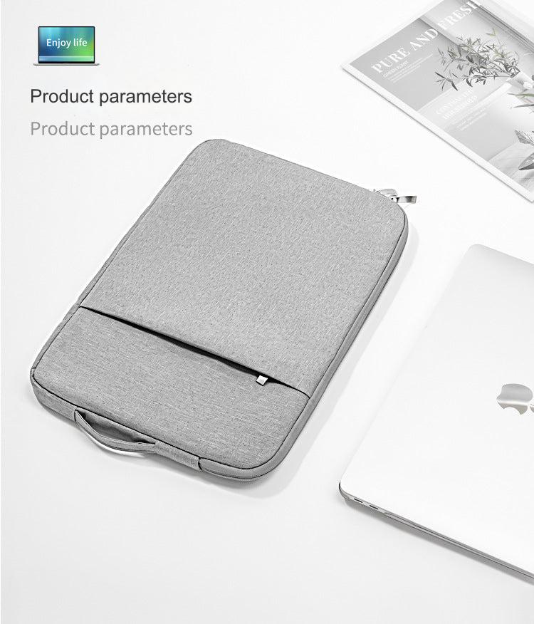 shocked laptop sleeve displayed flat