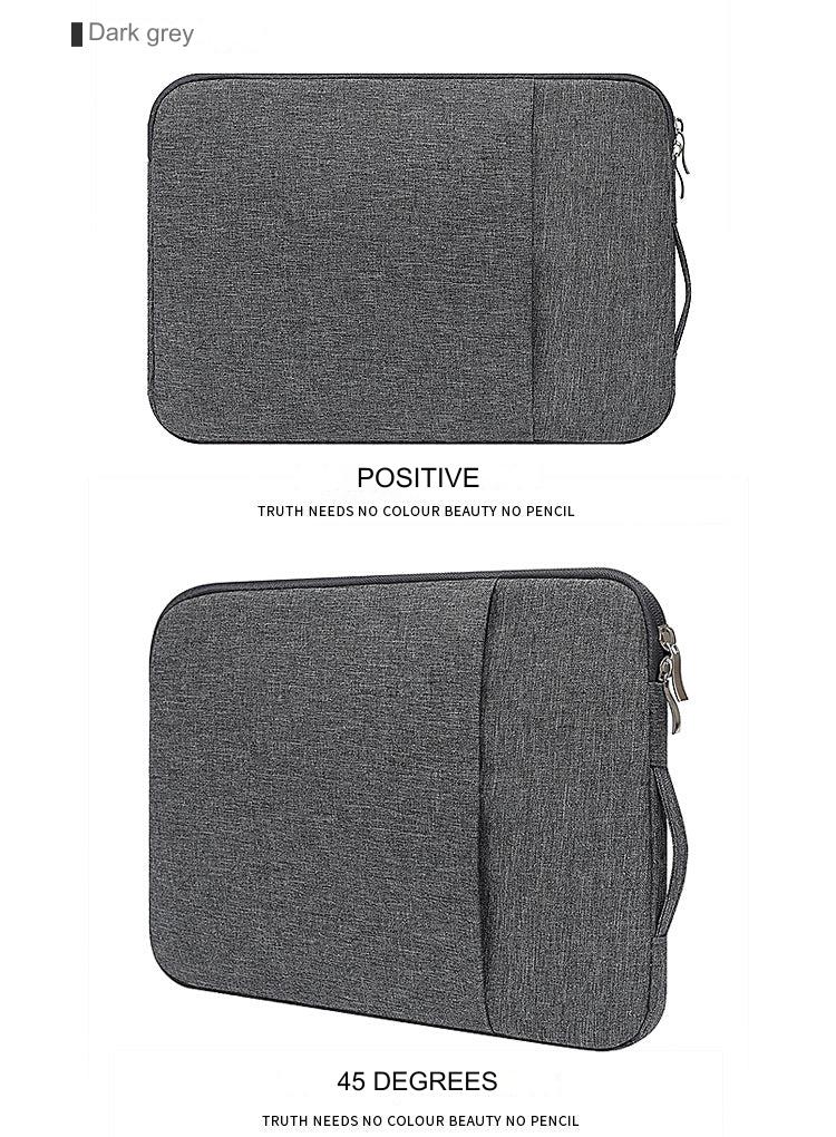 black waterproof laptop sleeve for MacBook