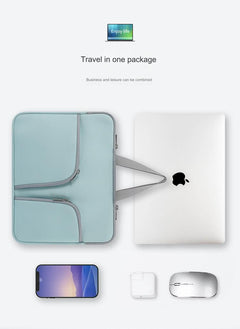 Aqua green stylish laptop protective case