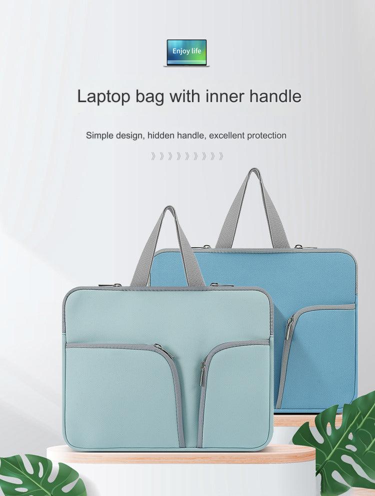 Aqua green stylish laptop protective case