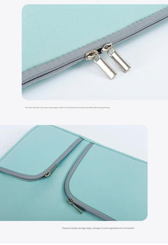 Rose red neoprene laptop sleeve for travel