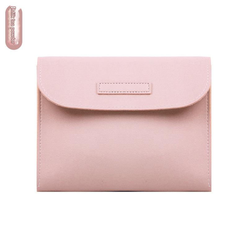 Ultra-Slim Portable PU Leather MacBook Sleeve - Black