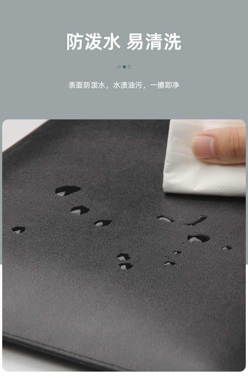 PU Leather MacBook Sleeve - Soft interior lining