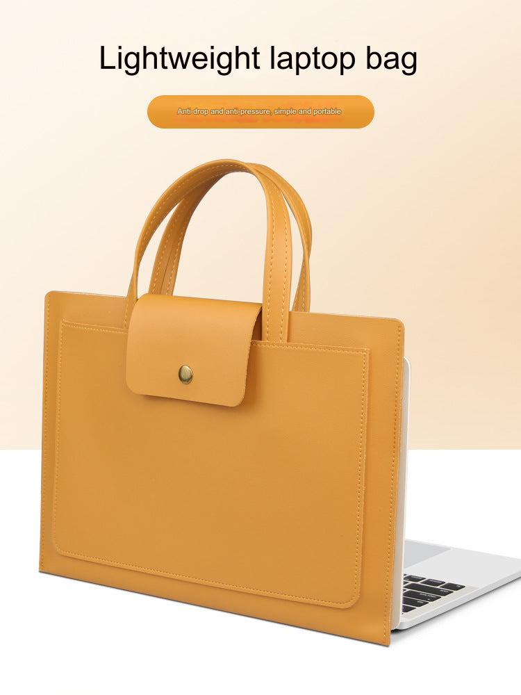Features of laptop sleeve including waterproof design